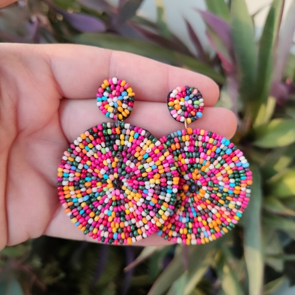 Boho Beaded Earrings - Picture 15 of 15